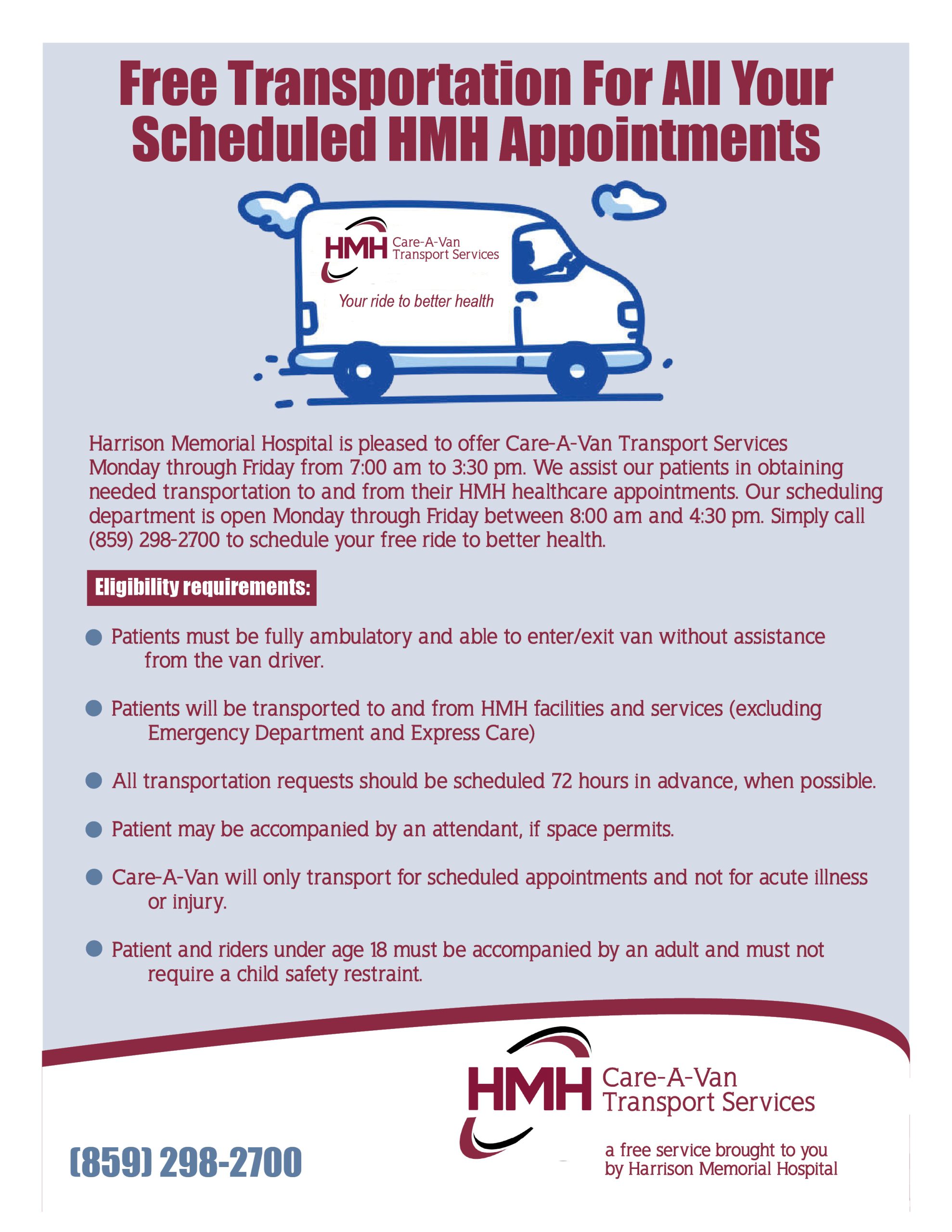 Care-A-Van Flyer
